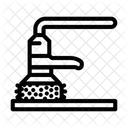 Surface Finishing Manufacturing Symbol