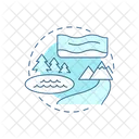 Water Surface Drinking Symbol