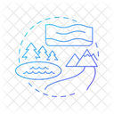 Water Surface Drinking Symbol