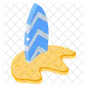Surfboard Wave Board Beach Board Icon