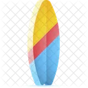 Surfboard Surfing Beach Icon