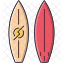 Surfboard Sport Equipment Icon