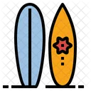 Surfboard Surfing Sport Icon