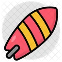Surfboard Surfing Adventure Board Icon