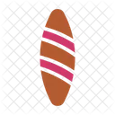 Surfing Summer Beach Icon