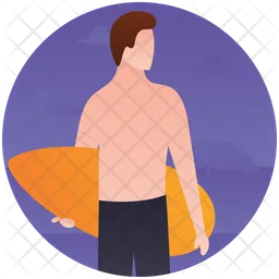 Surfboarding  Icon