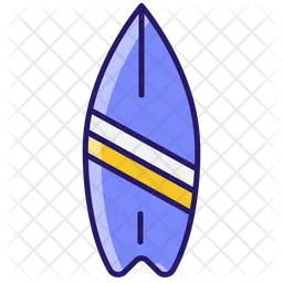 Surfbrett  Symbol