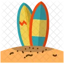 Surfbrett  Symbol