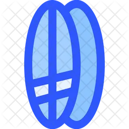 Surfbrett  Symbol