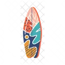 Surfbrett  Symbol