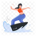 Surfen  Symbol