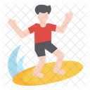 Surfen  Symbol