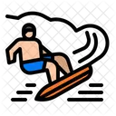 Surfen  Symbol