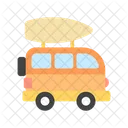 Surfvan Reisen Reisen Symbol