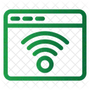 Surfen im WLAN  Symbol