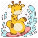 Animal Giraffe Wildlife Icon