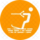 Surfing Skiing Water Icon