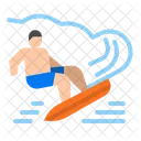 Surfing Surf Board Surf Icon