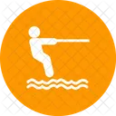 Surfing Human Activity Icon
