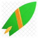 Surfboard Surfing Beach Icon