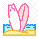 Surfing Board  Icon