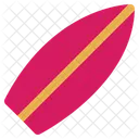 Surfing Board Sport Fitness Icon