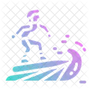 Surfing Surfer Sport Icon