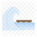 Surfboard Beach Summer Icon
