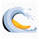 Surfing Surfing Board Beach Surfboard Icon