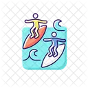 Surfing Safety Mate Icon