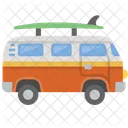 Bus Van Surf Icon