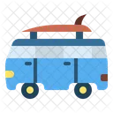 Surfvan Car Vehicle Icon