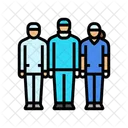 Surgeon Team Doctor Icon
