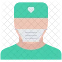 Surgeon Doctor Mask Icon