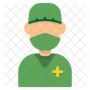 Surgeon Face Mask Doctor Icon