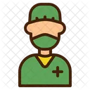 Surgeon Face Mask Doctor Icon