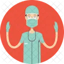 Surgeon Character Profession Icon