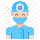 Surgeon Physician Therapist Icon