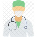 Surgeon Man Doctor Icon