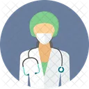 Surgeon Women Surgeon Doctor Icon