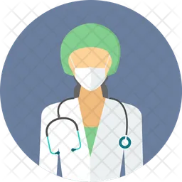 Surgeon women  Icon