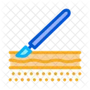Surgical Incision Scalpel Icon