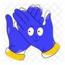 Surgical Gloves  Symbol