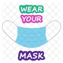 Surgical Mask Mask Wear Mask Icon