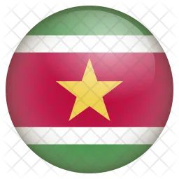 Surinam Flag Icono