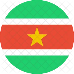 Surinam Flag Icône