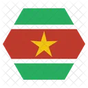Suriname Nationalitat Land Symbol