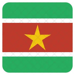 Suriname Flag Ícone