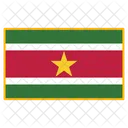 Suriname Flag Country アイコン