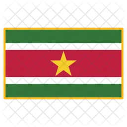 SURINAME Flag Icon